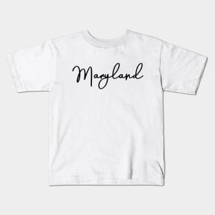 Maryland Kids T-Shirt